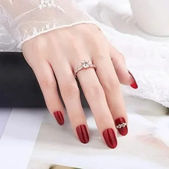 Certified 1ct. t.w. Diamond Moissanite Engagement Ring NEW E - Picture 4 of 8